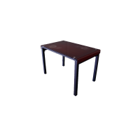 Стеклянный стол на кухню А105 Красный