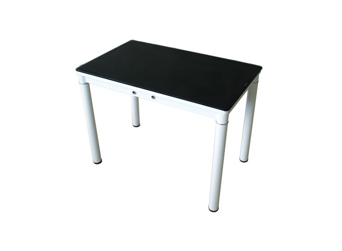 Стеклянный кухонный стол А59-106 Черный 0