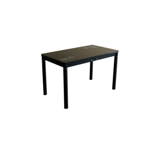 Стеклянный кухонный стол А59-127 Черный