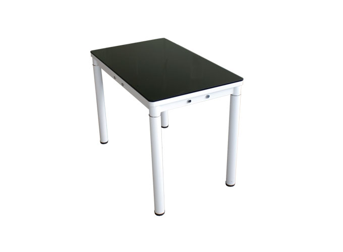 Стеклянный кухонный стол А59-106 Черный 2