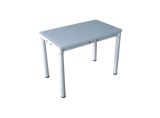 Стеклянный кухонный стол А59-106 Белый 0