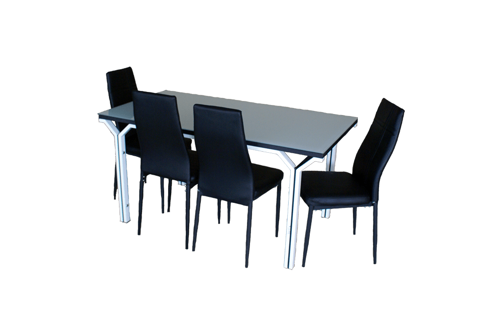 Стеклянный кухонный стол DT1100-158 0