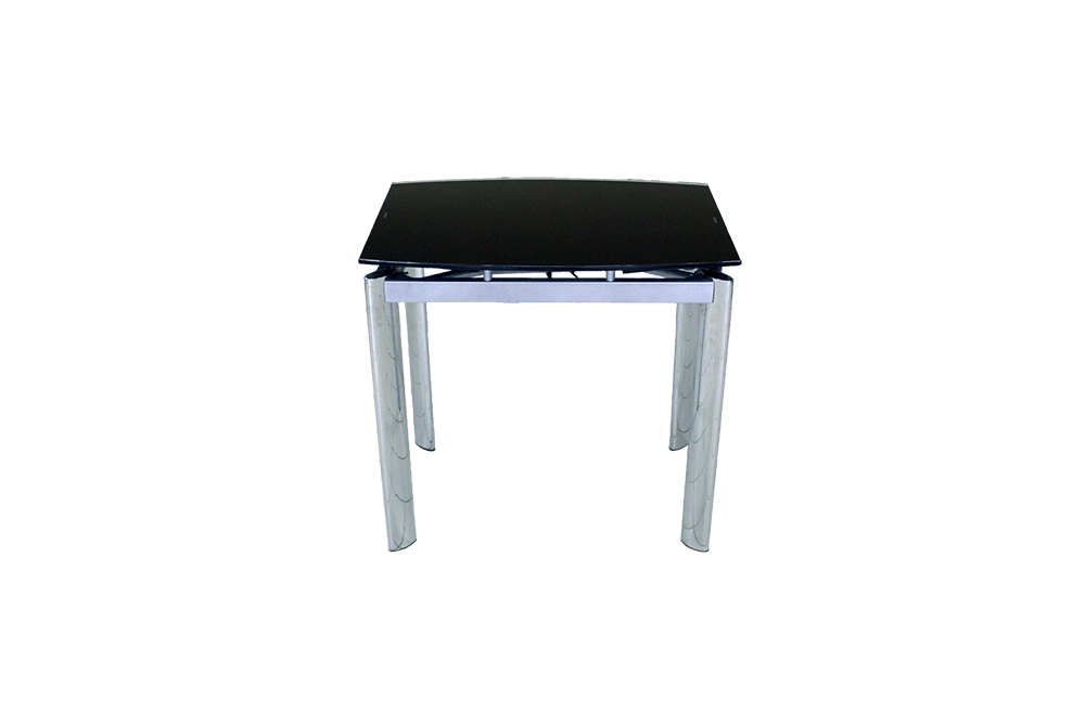Стеклянный кухонный стол В100-86 Черный 0